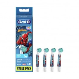 Oral-B Ανταλλακτικές Κεφαλές Παιδικές Kids Spiderman, 4 τεμ.