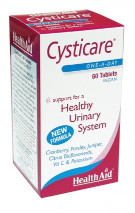 Health Aid Cysticare Για Το Γυναικείο Ουροποιητικό Vegan 60 Ταμπλέτες