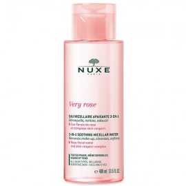 Nuxe Very Rose 3-in-1 Soothing Micellar Water Μικυλλιακό Νερό Καθαρισμού για Πρόσωπο & Μάτια, 400ml
