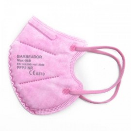 Barbeador Παιδική Φούξια-Ροζ Μάσκα Προστασίας FFP2 MAX 06A, 1 τμχ