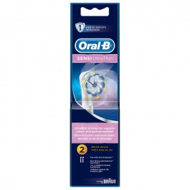 Oral-B Sensi Ultra Thin, Ανταλλακτικά Ηλεκτρικής Οδοντόβουρτσας 2τμχ