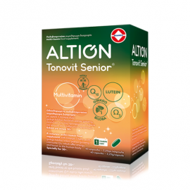 Altion Tonovit Senior Ενισχυμένη Πολυβιταμίνη για Σωματική & Πνευματική Τόνωση για Ηλικίες άνω των 50 Ετών, 40caps