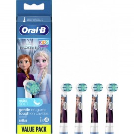 Oral-B Ανταλλακτικές Κεφαλές Παιδικές Kids Frozen, 4 τεμ.