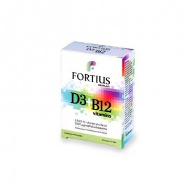 Geoplan Nutraceuticals Fortius D3 2500iu & B12, 30 ταμπλέτες