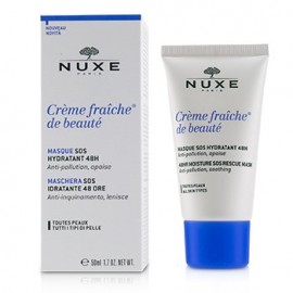 Nuxe Creme Fraiche de Beaute Masque Hydratant Μάσκα Προσώπου για Βαθιά Ενυδάτωση, 50 ml