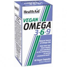 HEALTH AID Vegan Omega 3-6-9 capsules 60s