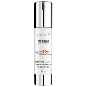 Froika Premium Sun Screen SPF50+ Tinted Light Αντηλιακή Κρέμα Προσώπου Με Χρώμα, 50ml