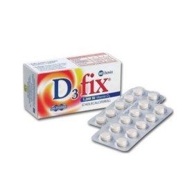 UniPharma D3 Fix Vitamin D3 1200IU, 60 ταμπλέτες