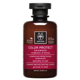 APIVITA Σαμπουάν Προστασίας Χρώματος με Ηλίανθο και Μέλι, Color Protect Shampoo Sunflower & Honey, 250ml