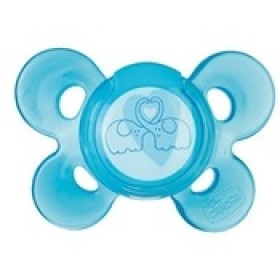 CHICCO ΠΙΠΙΛΑ ΣΙΛΙΚΟΝΗ ΜΠΛΕ 4m+ PHYSIO COMFORT 1ΤΜΧ