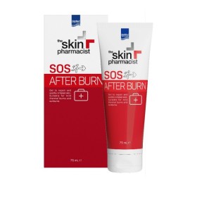 INTERMED The Skin Pharmacist  Γέλη που επανορθώνει & καταπραΰνει το ερεθισμένο δέρμα κατάλληλη για ήπια θερμικά και ηλιακά εγκαύματα, SOS After Burn, 75ml