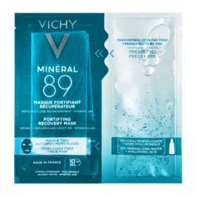 Vichy Mineral 89 Fortifying Instant Recovery Mask, Μάσκα Ενδυνάμωσης & Επανόρθωσης, 29gr