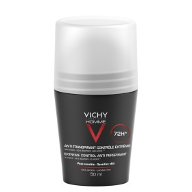 VICHY Homme Deo Roll On Anti-irritation Anti Perspirant 72h, Ανδρικό Αποσμητικό Έντονης Εφίδρωσης, 50ml