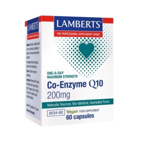 Lamberts Co-Enzyme Q10 200mg 60 Κάψουλες 8534-60