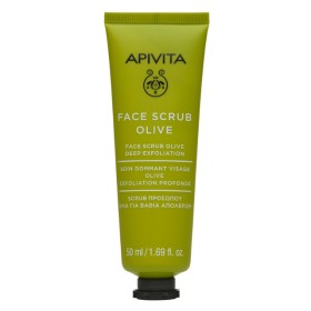 Apivita Face Scrub with Olive Scrub Βαθιάς Απολέπισης Με Ελιά 50ml