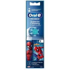 Oral-B Ανταλλακτικές Κεφαλές Pro Kids 3+ Superior Cleaning Spiderman Ηλεκτρικής Οδοντόβουρτσας 2τμχ
