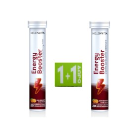 Helenvita Πακέτο Energy Booster 2x20 Αναβράζοντα Δισκία 1+1 ΔΩΡΟ