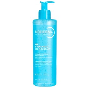 Bioderma Hydrabio Gel Moussant Face & Eyes Μικκυλιακό Τζελ Καθαρισμού για Πρόσωπο & Μάτια 400ml