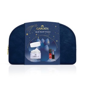 Garden Νεσεσέρ  Blue Velvet Pouch Nourishing Night Cream 50ml & Mini Liquid Lipstick Glorious Red 2ml
