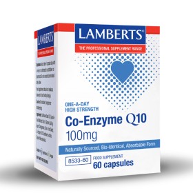 Lamberts Co-Enzyme Q10 100mg 60 Κάψουλες 8533-60