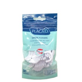 PlacAid Dental Flosser Οδοντικό Νήμα 32 Νήματα