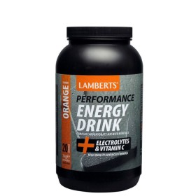 Lamberts Perfomance Energy Drink Orange Ενεργειακό Ρόφημα σε Σκόνη 1000gr 7010-1000