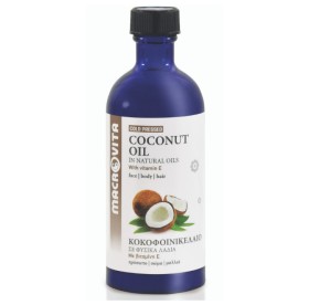 Macrovita Κοκοφοινικέλαιο Coconut Oil 100ml (Έλαιο Κοκοφίνικα)