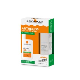 La Roche Posay Πακέτο Anthelios Oil Control Fluid SPF50+ Cream 50ml & Δώρο Toleriane Sensitive Cream 15ml
