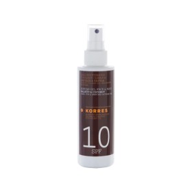 Korres Sunscreen Walnut & Coconut Suntan Oil SPF10 Spray Λάδι Μαυρίσματος Για Πρόσωπο & Σώμα Με Καρύδα & Καρύδι, 150ml