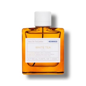 Korres Eau De Toilette White Tea Γυναικείο Άρωμα με Νότες Περγαμόντο Νερόλι Μανταρίνι 100ml