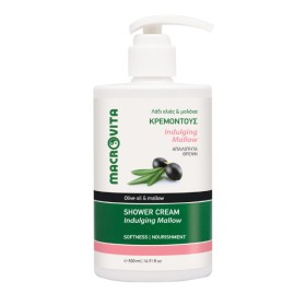 Macrovita Shower Cream Indulging Mallow Κρεμοντούς Με Λάδι Ελιάς & Μολόχα, 500ml