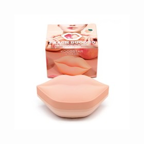 Kocostar Peach DuoDuo Lip Scrub & Lip Oil Cream For Dry Lips 23gr & 20gr