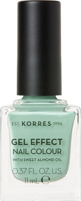 Korres Gel Effect Nail Colour 35 Mint Green 11ml