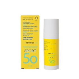 KORRES Sunscreen Sport Αντηλιακή Κρέμα Προσώπου Κίτρο SPF50 50ml