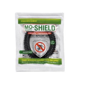 Mo-Shield Αντικουνουπικό Βραχιόλι Μαύρο 1τεμ