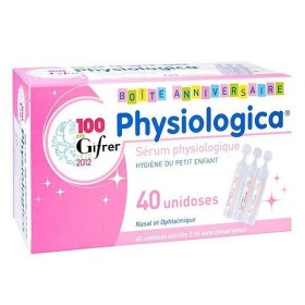 Physiologica Αποστειρωμένος Φυσιολογικός Ορός Σε Αμπούλες Για Τη Μύτη & Τα Μάτια, 40x5ml