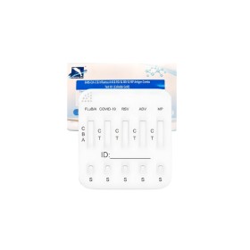 DeepBlue Test Rapid 6in1 Cov-2 & Influeza A+B  & RSV & ADV & Mycoplasma 1Τμχ