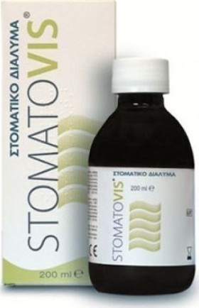 PHARMAQ Stomatovis Mouthwash Αντιμικροβιακό Στοματικό Διάλυμα, 200 ml