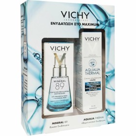VICHY Mineral 89 Promo Ενυδατικό Booster Προσώπου 30 ml & Δώρο Aqualia Thermal Light Κρέμα Προσώπου Ελαφριάς Υφής 30 ml