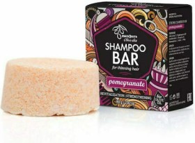Macrovita Olive-Elia Shampoo Bar, Στερεό Σαμπουάν Pomegranate Για Λεπτά & Αδύναμα Μαλλιά, 80g