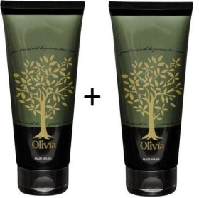 Olivia Hair Mask Gift Set, Μάσκα Μαλλιών με Εκχυλίσματα Ελιάς 2x150ml 1+1 ΔΩΡΟ