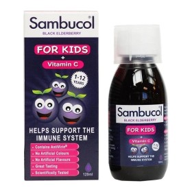 Sambucol Black Elderberry For Kids + Vitamin C Παιδικό Σιρόπι Για Την Ενίσχυση Του Ανοσοποιητικού, 120ml