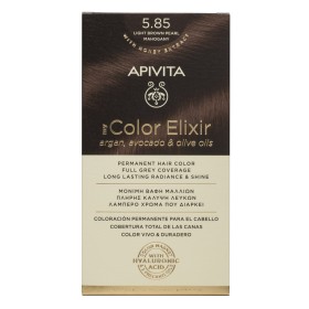 Apivita My Color Elixir Νο 5.85 Μόνιμη Βαφή Μαλλιών Καστανό Ανοιχτό Περλέ
