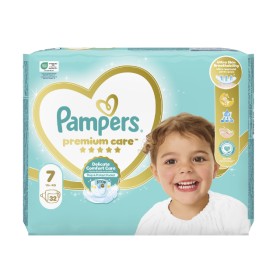 Pampers Premium Care Jumbo No7 15+kg  Βρεφικές Πάνες 32τμχ
