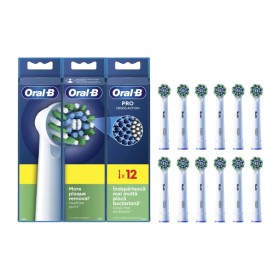 Oral-B Pro Cross Action Ανταλλακτικές Κεφαλές Ηλεκτρικής Οδοντόβουρτσας Λευκές 12 τμχ (3 x 4τμχ)