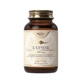Sky Premium Life L-Lysine 500mg Συμπλήρωμα Διατροφής Με Λυσίνη, 60 Ταμπλέτες