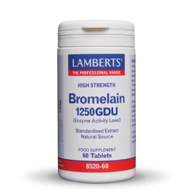 Lamberts Bromelain 1250GDU 500mg Μπρομελαΐνη Για Την Υγεία Των Αρθρώσεων & Την Πέψη 60 Ταμπλέτες 8520-60