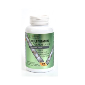 Vitamain Multivitamin Cosmos 30 40 50 Πολυβιταμίνη 90 κάψουλες