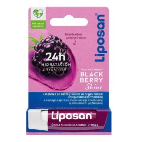 Liposan Blackberry Shine Lip Balm Με Χρώμα, 4.8gr