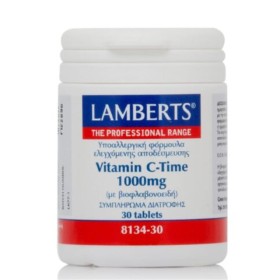 Lamberts Vitamin C Time 1000mg 30 Ταμπλέτες 8134-30